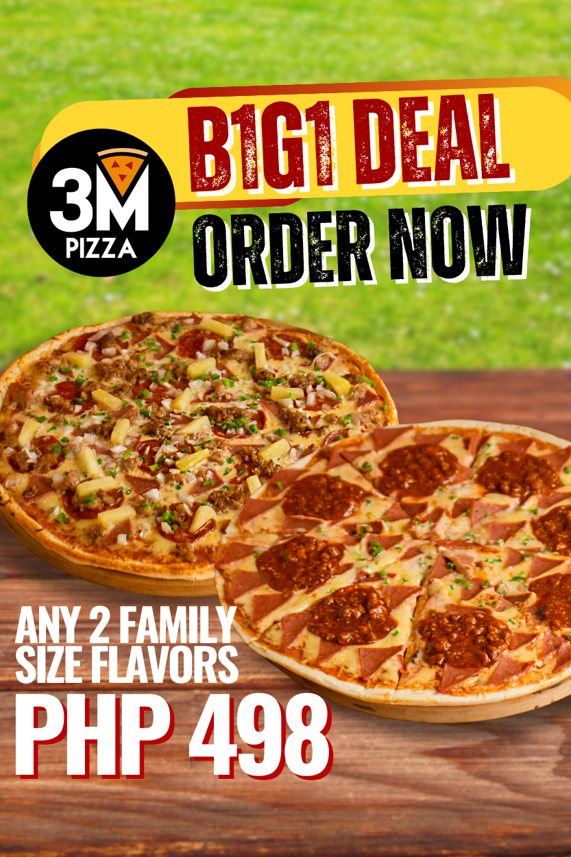 B1G1 Deal (Family) for only PHP 498